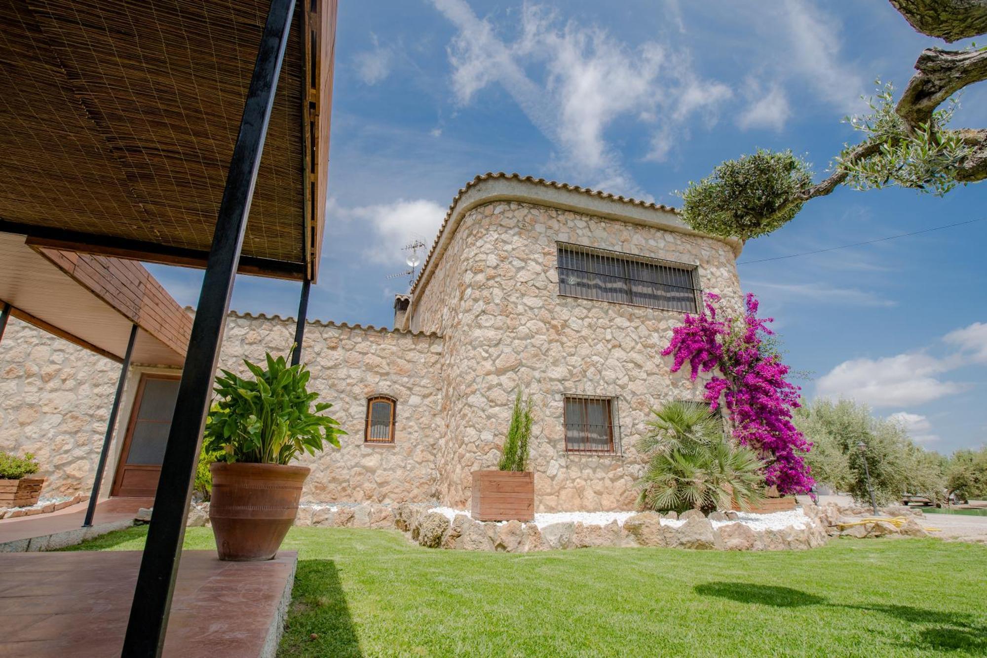 Villa Rural Avril Camarles Esterno foto