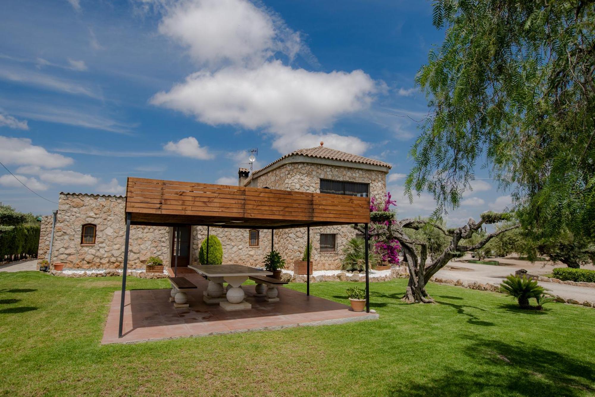 Villa Rural Avril Camarles Esterno foto