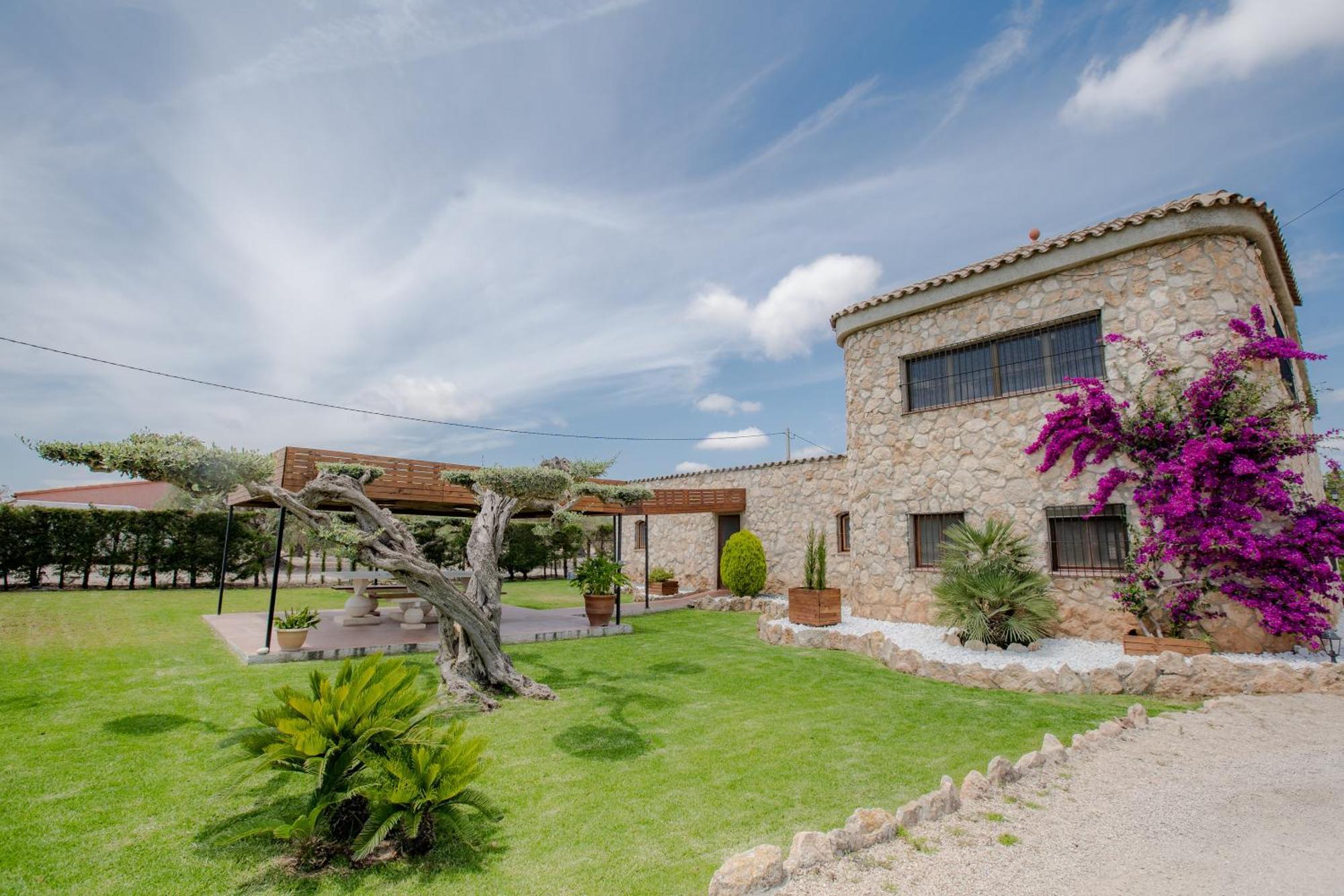 Villa Rural Avril Camarles Esterno foto